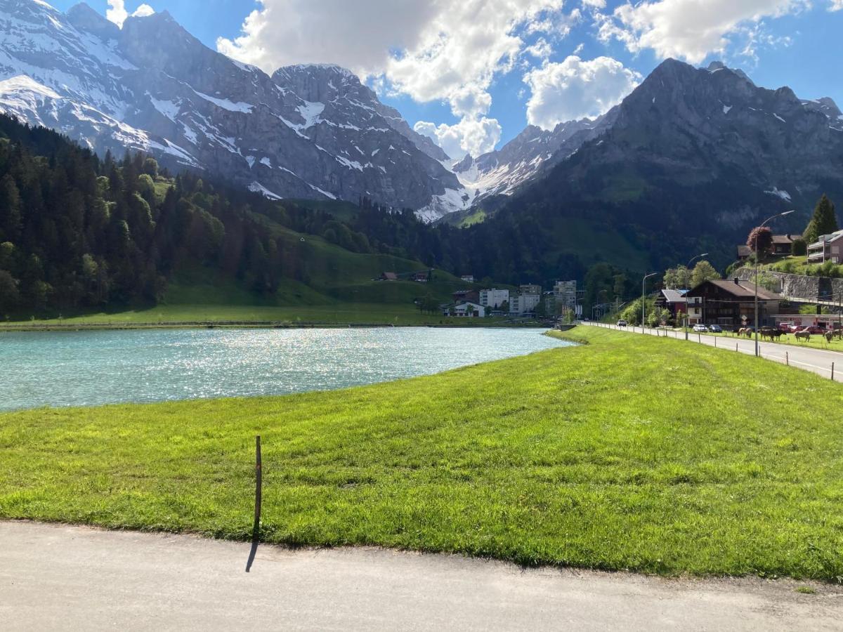 Spirit Apartments - Neben Dem Titlis - Parkplatz Engelberg Eksteriør bilde