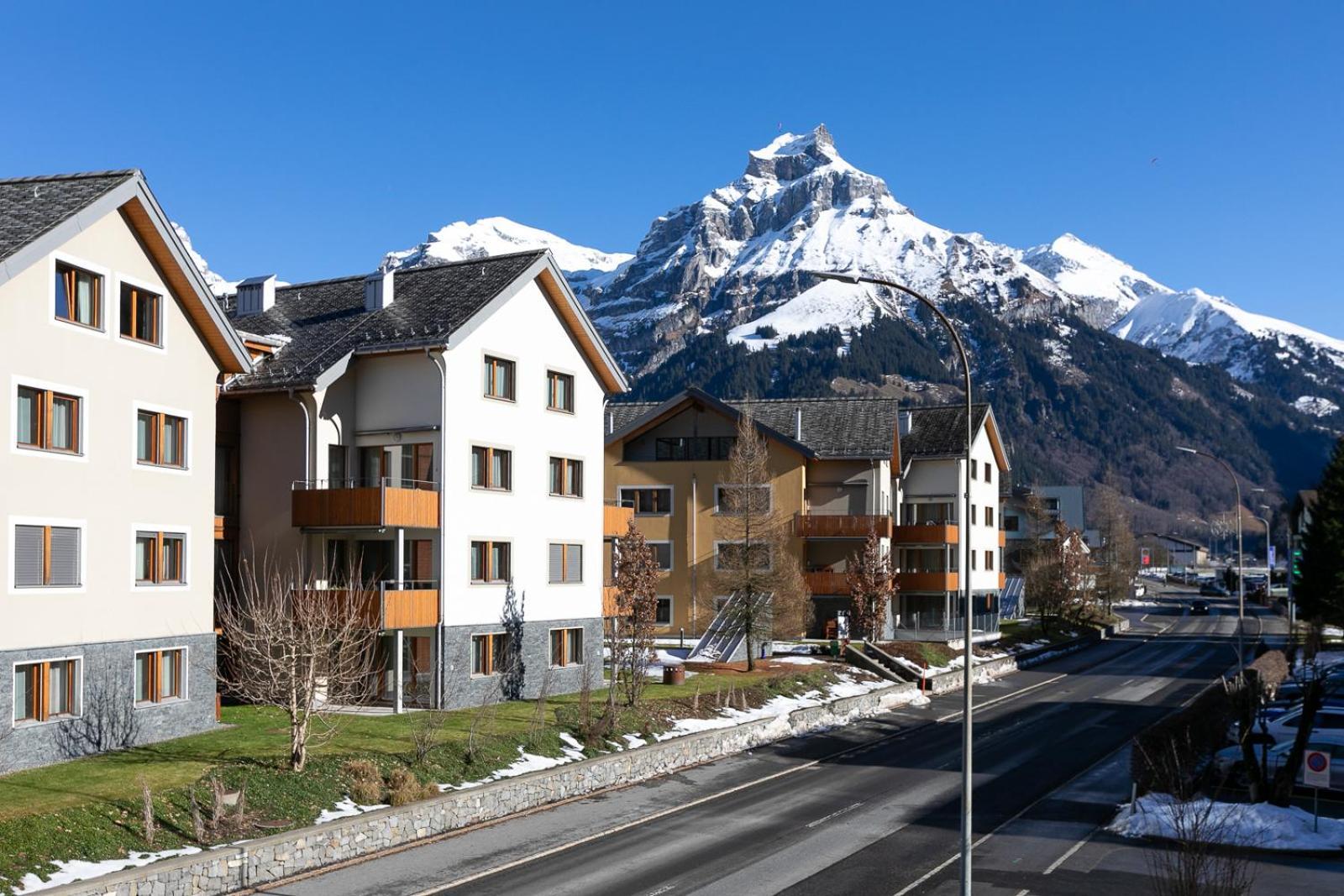 Spirit Apartments - Neben Dem Titlis - Parkplatz Engelberg Eksteriør bilde